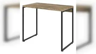 Review: Mesa Para Escrit&oacute;rio Office 0,90m Dynamica Cor Carvalho / Est.Preta