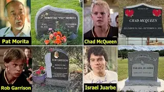 😢   The Karate Kid 1984 Actors Graveyards || Where Are They Buried ?