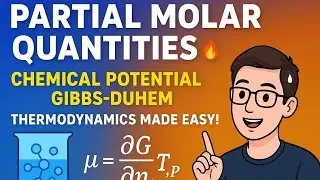 Partial Molar Quantities | Thermodynamics Notes | (UG&ndash;PG Level), BSc MSc level 