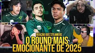 V1NNY e PANCADA QUASE MATARAM OS TORCEDORES DO CORAÇÃO NESSE ROUND - REAÇÃO DOS STREAMERS
