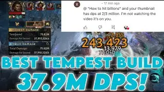 Best Tempest DPS Build in Diablo Immortal! #diablo #diabloimmortal #blizzardentertainment #video