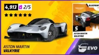 EVO Aston Martin Valkyrie | Asphalt Legends
