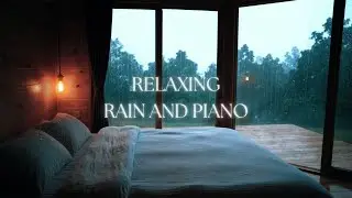 Cozy Rainy Night 🌧️ | Gentle Piano Music for Deep Sleep, Study & Relaxation #08