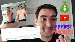 MY FIRST YOUTUBE PAYCHECK 2023 | How much I make with 2,000 subscribers | Passive Income On Youtube