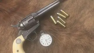 Colt Frontier Six Shooter с чёрным порохом! #шорты