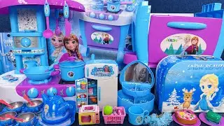 9 Minutes Satisfying with Unboxing Frozen Elsa Kitchen Playset，Disney Toys Collection Review｜ASMR