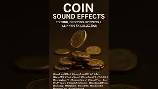 Coin Sound Effects | Tossing, Dropping, Spinning & Clinking FX Collection