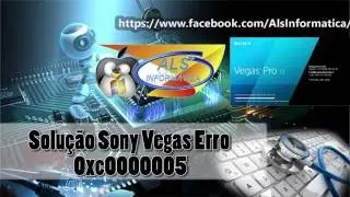 [RESOLVIDO] - Sony Vegas erro  - unmanaged exeption (0xc0000005)