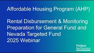2025 AHP Compliance Webinar Rental Projects