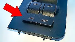Repairing the Rear Window Switch Button on Audi A6 C5