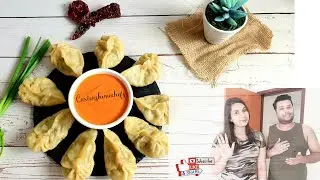 Chicken Momos | Steamed Momos | Chicken Dumpling | Chicken Dim Sums | Couplecookingtogether