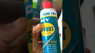 MR DIY DE-RUST SPRAY - WD-40 Lubrication Remove Rust Best Deal #rustcontrol #mrdiy