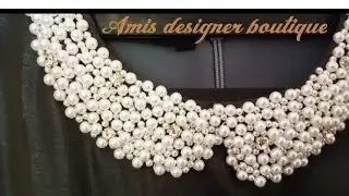 Churidar, gown, frocks, beads work| YouTube