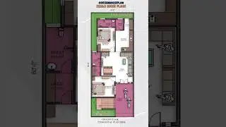 25x60 2bhk ground floor plan#designhouseplan #homedesign #housedesign #houseplan #3bhk #2bhk #25x60
