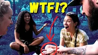 Card To Coin Trick: Street Magic | JS Magic