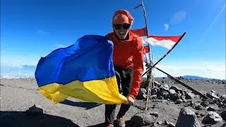 Summit Semeru volcano with eruption in 2021 (Preview)