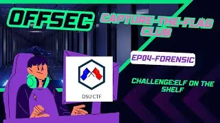 Capture-the-Flag: DSU offsec club CTF: Elf on the Shelf (Forensic)