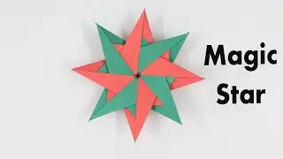 How to Make a Paper Magic Star - Origami Star Easy