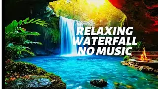Mountain Stream Flowing, Waterfall Sounds. River Sounds. Flowing Water Sounds for Sleep, Relax  ASMR