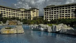 Утро в отеле HORIZON RESORT & SPA 5*бухта Ялонг бей. Бассейн без людей. Вид на море. Завтрак. Планы