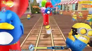 Despicable Me Minion Rush : Lab Coat Minion Collecting Missiles - Ticket To Space