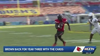 UofL running back Isaac Brown to stay with the Cardinals