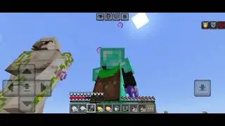 MINECRAFT PUT KILL 250 IRON GOLEMS USE TO MACE  हर हर महादेव 🙏
