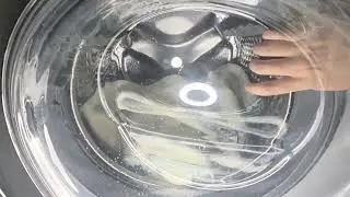 The return of my Samsung WF45N5300AW! Washing some rugs 