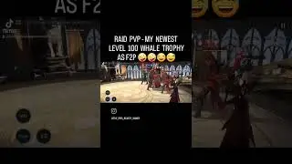 WHALE HUNTING TROPHY ADDED ☆ RAID PVP F2P VS WHALES ☆ LETS 'S'LAY BY THE EPIC BEASTY GAMER SHORT