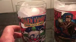 Halloween Horror Nights Glass Cups Already Peeling WTF UNIVERSAL STUDIOS???