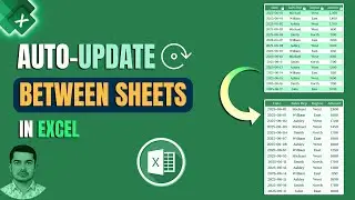Automatically Update Data Between Excel Sheets (No VBA!)