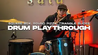 Pizza! Pizza! - Square Box, Round Pizza, Triangle Slices (Drum Playthrough)