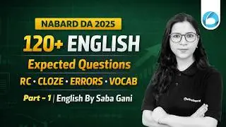 NABARD DA English 2026 | Expected Questions | RC, Cloze, Errors & Vocabulary | Part 1 | Oliveboard