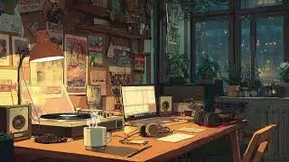 Deep Focus Lofi &mdash; Midnight Study Room | 10h Long Mix