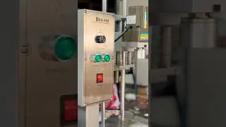 Semi-Automatic Cap Locking & Closing Machine for Bottles | Bottle Capping Machine