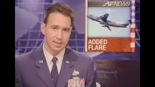 Air Force Television News episode 97-23, December 1, 1997. Lockheed C-5 Galaxy ALE-47 Flare System.