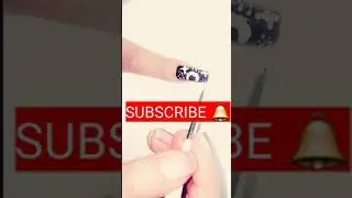 Easy sun and moon nail art #shorts