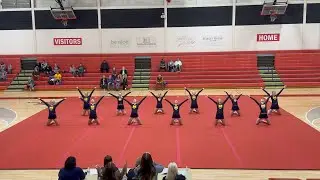 Mattawan Middle School Competitive Cheer - Blue Team - Round 2 - 12/5/22
