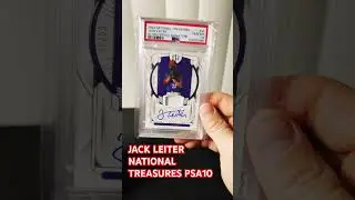 2023 NATIONAL TREASURES JACK LEITER PSA10 TO 99 #cardbreaks #sportscards #baseballcards #psagraded