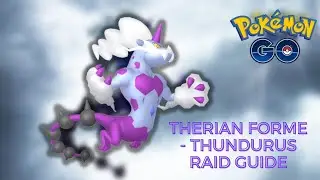 THE *SHINY THERIAN FORME THUNDURUS* ✨ RAID & COUNTERS GUIDE IN POK&Eacute;MON GO! 🤩 || (#shorts)