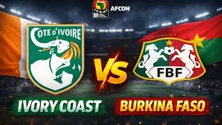 Ivory Coast vs Burkina Faso LIVE Watch Along | AFCON 2026 🔥 Match Reactions