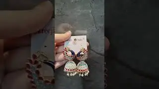 Earrings #wedding #party #earrings #core #fancy #youtubeshorts#cute #yt #trending #blue #jewelry #u