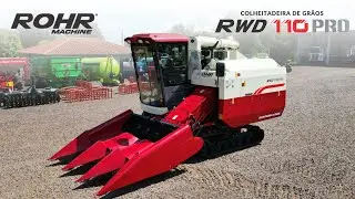 Colheitadeira de grãos RWD 110 PRO - ROHR Machine - versão Milho