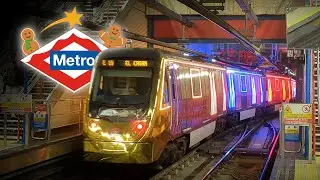 El TREN de la NAVIDAD en Moncloa L3 
