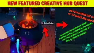 How to Find all the Ingredients in the Creative Hub - Fortnite New Creative Hub Quest By Alliance