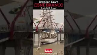 Brazilian Navy Ship Crash #short