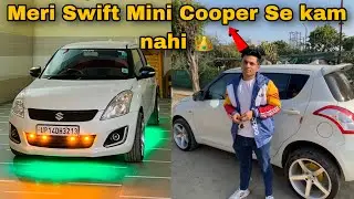 @RISHABHCHOUDHARYVLOGs Ki Modified Swift Dekh Lo ❤️‍🔥 | 2 Lakhs Modification || Harshit Vlogs