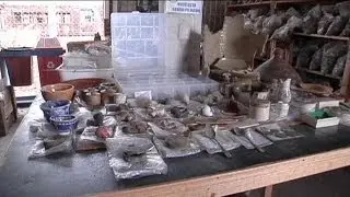 Rio de Janeiro: Bauloch wird zur Fundgrube f&uuml;r Arch&auml;ologen