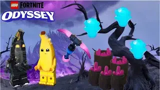 How To Break Rift Crystal Barrels In Raven's Tower! LEGO Fortnite Odyssey! #legofortnite