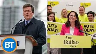 Former mayor John Tory and the Toronto Star endorse Ana Bail&atilde;o
